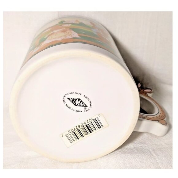 Peter Rabbit Bunny Handled Mug Ceramic Cup Easter Bunnies Art Mark NEW - Picture 6 of 6